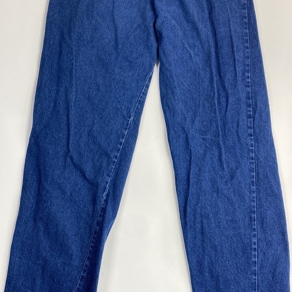 Vintage No Man's Hand High Waisted Straight Leg Jeans Size 13 26x32 80s - Picture 6 of 14